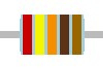 METAL FILM RESISTOR 0,6W: 2,43kohm