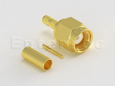 SMA(M)ST PLUG RG174