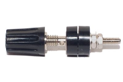 4mm CAPTIVE BINDING POST BLACK