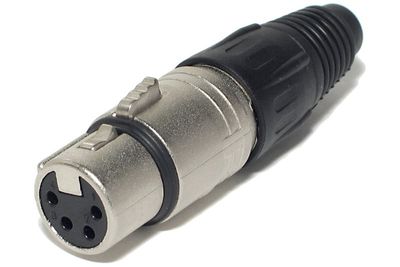Neutrik XLR female 4-pin