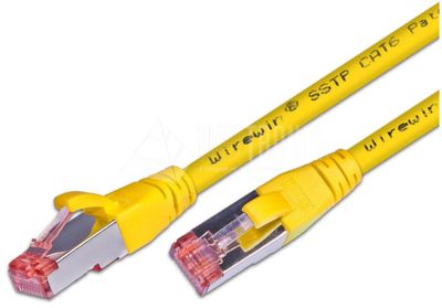 CAT6 PATCH CABLE SHIELDED S/FTP 1,5m yellow