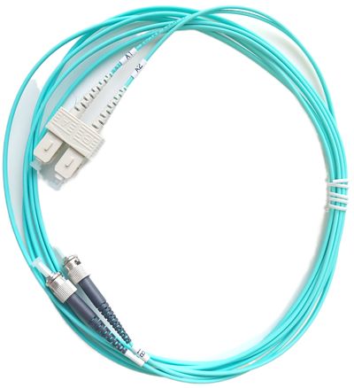 MULTIMODE OM3 SC-ST DUPLEX PATCHCORD 3m