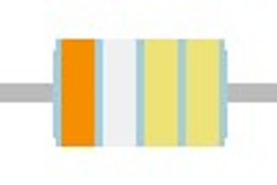 FLAME PROOF RESISTOR 0,5W: 3,9 ohm