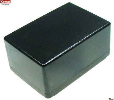 PLASTIC ENCLOSURE 72x50x35mm black