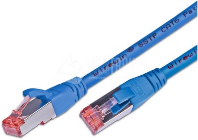 CAT6 PATCH CABLE SHIELDED S/FTP 30m blue