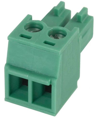 PLUGABLE TERMINAL BLOCK 2X 1,5MM2 R3,81