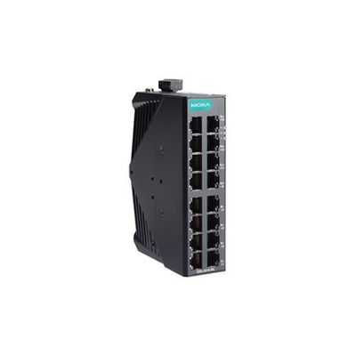 Moxa Ethernet switch, 16x RJ45, IP30
