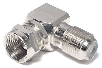 ADAPTER F FEMALE / MALE 90ANGLE ADAPTER F FEMALE / MALE 90ANGLE