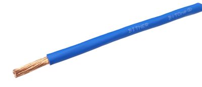 EQUIPMENT WIRE 10mm2 BLUE