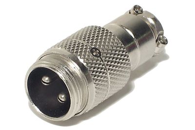 MIC CONNECTOR 2-PIN MALE