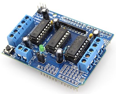 ARDUINO SHIELD 4CH MOTOR (L293D)