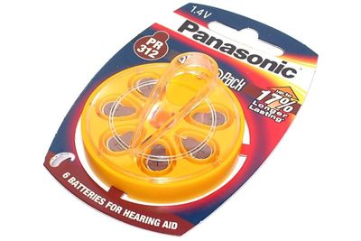 HEARING AID BATTERY 1,4V (V312)