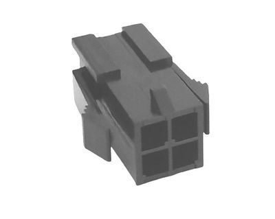 3,0mm 4pole male wire panel mount UL 94V-0 3,0mm 4pole male wire panel mount UL 94V-0