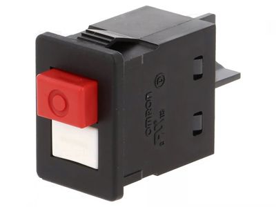 PUHHBUTTON SWITCH SPST 16A 250VAC ON/OFF