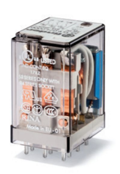 POWER RELAY TPDT 10A 230VAC