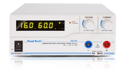 PeakTech 1570 SMPS DC 1CH 1-16V 60A +USBprog PeakTech 1570 SMPS DC 1CH 1-16V 60A +USBprog