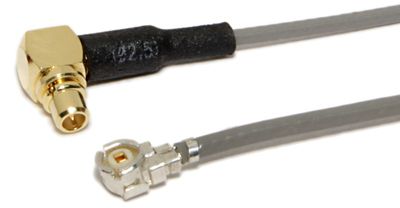U.FL - MMCX(M)RA 1.13mm(gray) 80mm