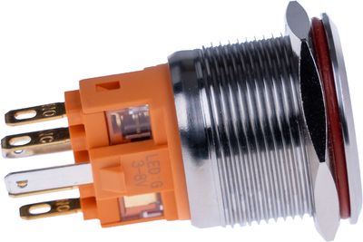 Joy-IT MOMENTARY PUSH BUTTON RED 7A