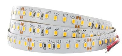 2,5m LED STRIP WARM WHITE 24V, 2,7A, 26W/m