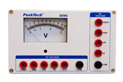 PeakTech 3296 ANALOG VOLTMETER 0-1000V AC/DC PeakTech 3296 ANALOG VOLTMETER 0-1000V AC/DC