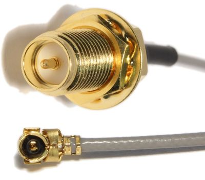 U.FL-Ipex / SMA Reverse CABLE 100mm