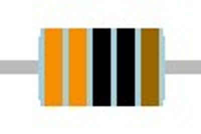 METAL FILM RESISTOR 0,6W: 330ohm