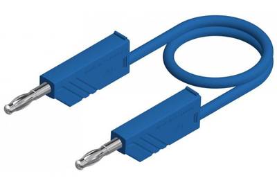 4mm banana lead blue 2m