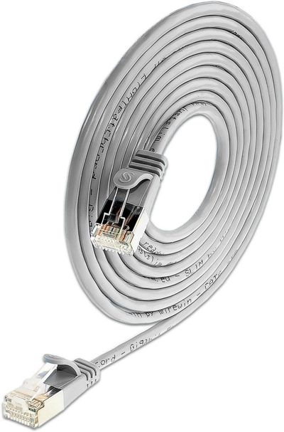 CAT6 LIGHTPATCH U/FTP 1,5m grey