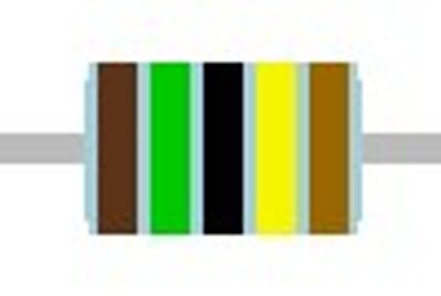 METAL FILM RESISTOR 0,6W: 1,5Mohm