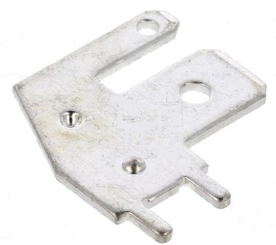 TERMINAL FLAT PUSH-ON 2,8+6,3mm MALE PCB ANGLE