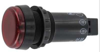 LED INDICATOR LIGHT Ø22mm 230V RED