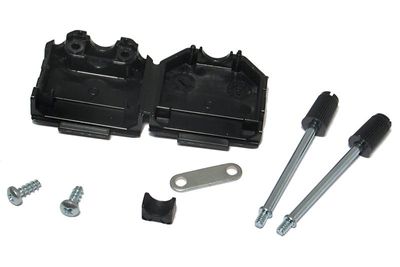 D9 CONNECTOR ENCLOSURE BLACK