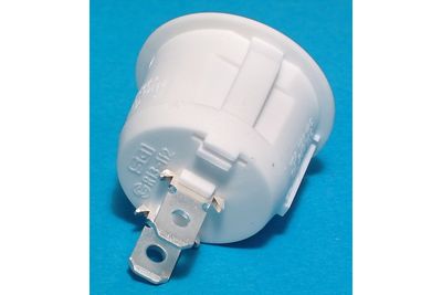 ROCKER SWITCH 1NO (ON)/OFF 10A 250VAC WHITE