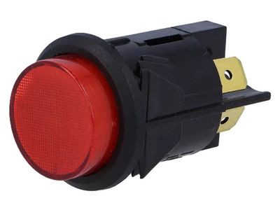 PUSHBUTTON SWITCH 2-POLE ON/OFF 16A 250VAC