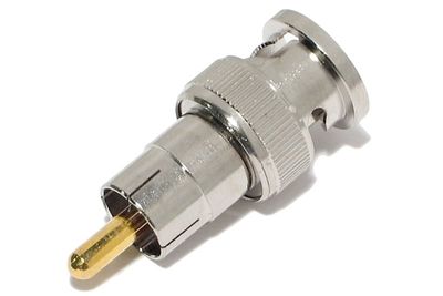 ADAPTER BNC MALE / RCA MALE ADAPTER BNC MALE / RCA MALE