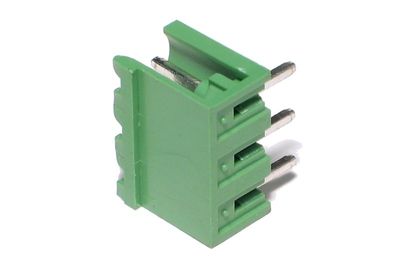 PLUGABLE TERMINAL BLOCK SOCKET ANGLED 3X R5,08