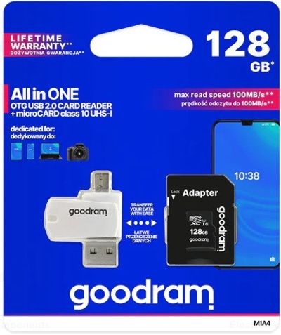 MEMORY CARD microSDHC Kit 128GB MEMORY CARD microSDHC Kit 128GB