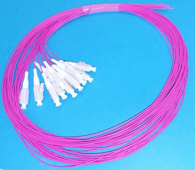 MM OM4 LC-PIGTAIL SET 1,5m 12pcs tight buffer