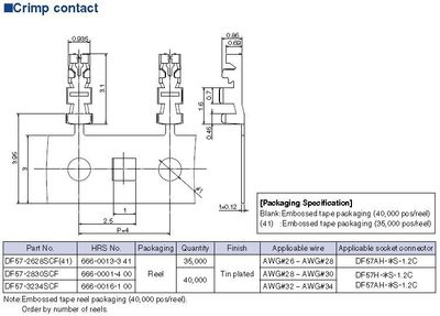 Swing lock terminal awg26-28 Sn Swing lock terminal awg26-28 Sn