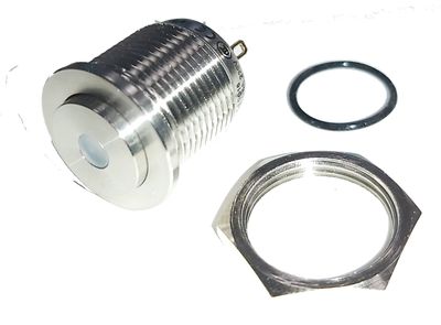 MOMENTARY PUSH-BUTTON SWITCH WITH WHITE LED