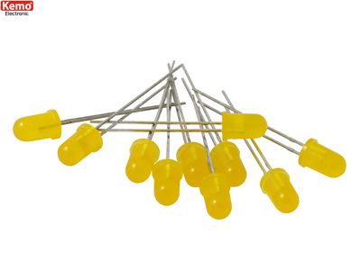 LED Ø5mm yellow, approx. 10 pieces