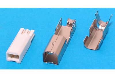 USB B MALE SOLDERABLE WIRE CONNECTOR