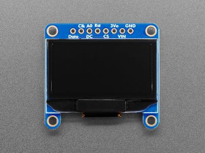Adafruit Monochrome 1.3" 128x64 OLED DISPLAY STEMMA QT / Qwiic
