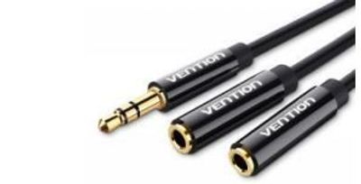 Vention ADAPTER 2x JACK STEREO 3,5mm / PLUG STEREO 3,5mm WIRED