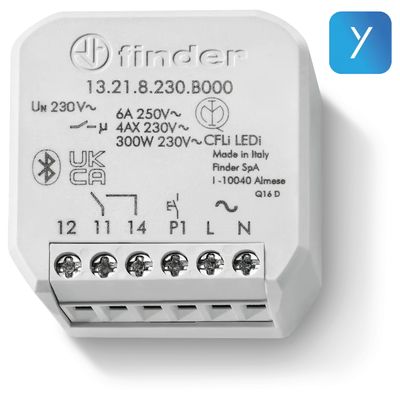 Finder YESLY Bluetooth single channel multifunction relay