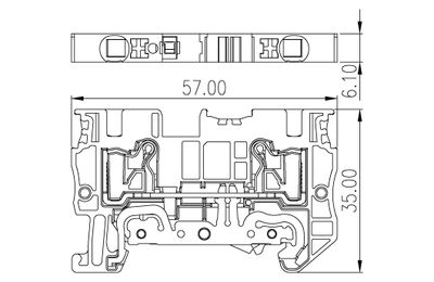 Dinkle DP4N-PE, GTB C2, pushin, 0.2-6mm2, GY Dinkle DP4N-PE, GTB C2, pushin, 0.2-6mm2, GY