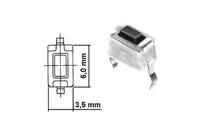 TACTILE SWITCH N.O. MINIATURE TACTILE SWITCH N.O. MINIATURE