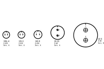 MIL-FEMALE 2X 12S-SIZED SHELL