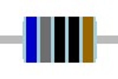 METAL FILM RESISTOR 0,6W: 680ohm