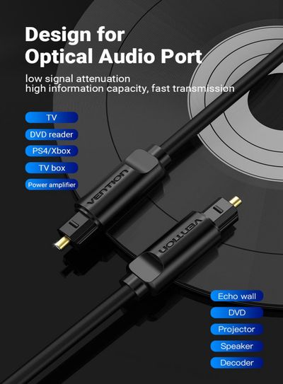 Vention TOSLINK OPTICAL CABLE 2m